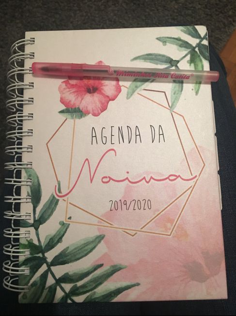Agenda de noiva - 1