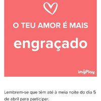 O teu amor é mais.... DESAFIO! - 1