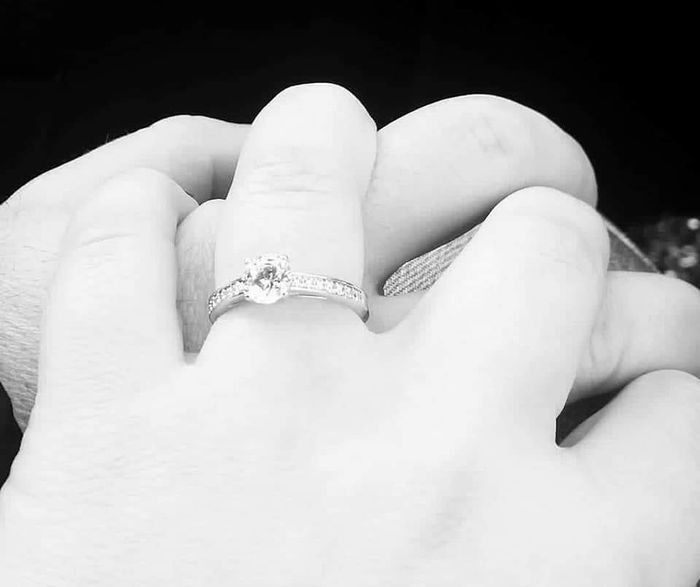 o anel de noivado 💍😍 1
