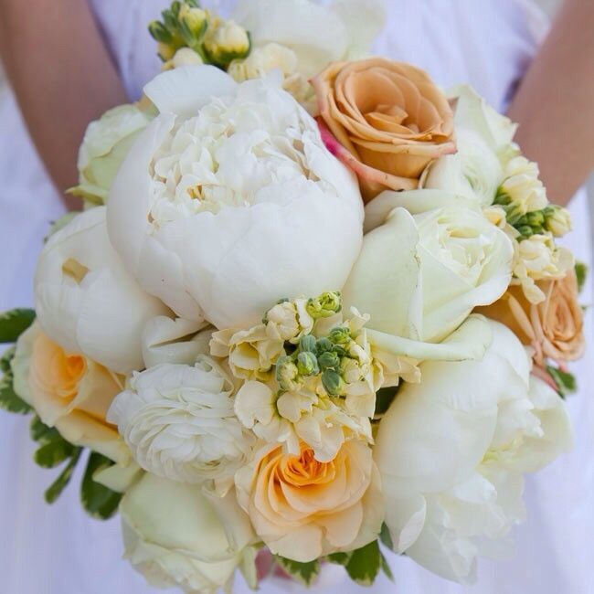 Inspirações - bouquets brancos / clarinhos - 5