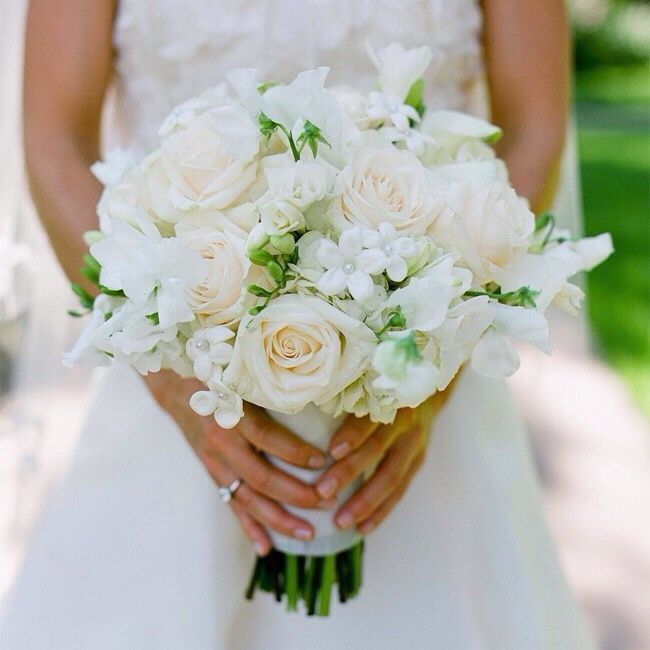 Inspirações - bouquets brancos / clarinhos - 6