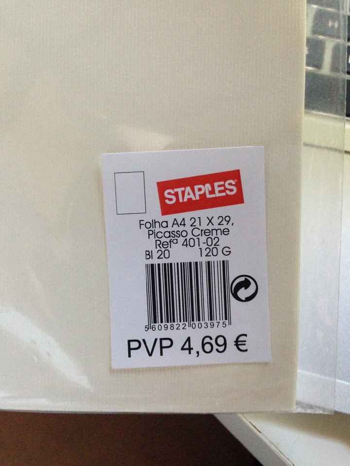 Referência das folhas 
