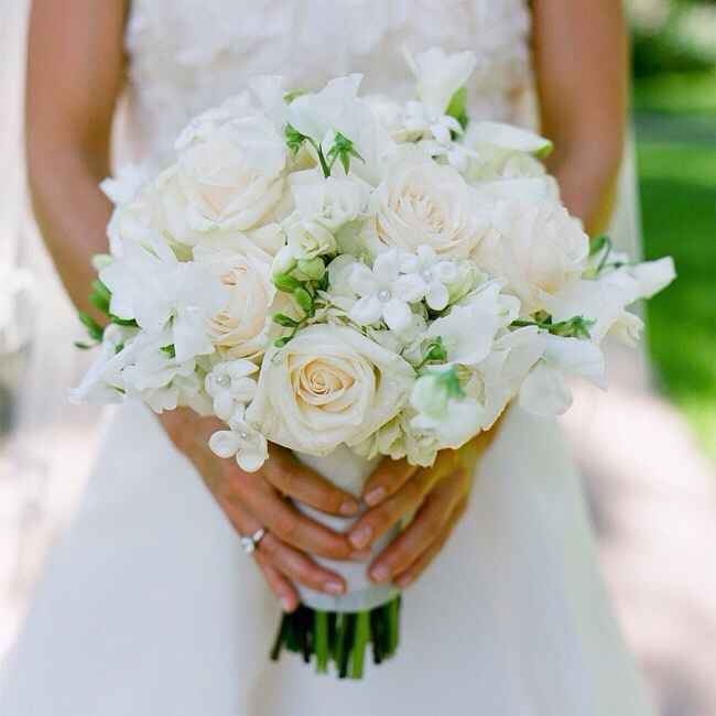 Inspirações - bouquets brancos / clarinhos - 6