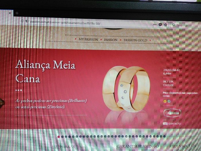 Alianças já  compraram? - 1