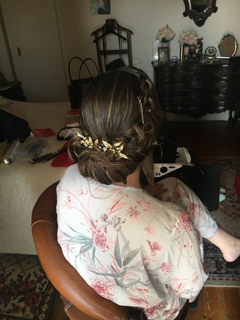 enquanto me arranjavam :P