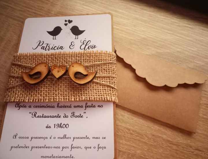 Convite de casamento - 1