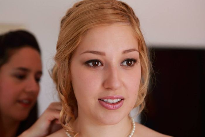 Noiva maquilagem e cabelo