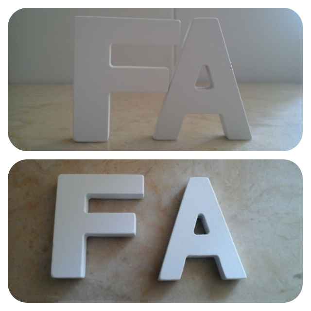 As nossas letras - 1