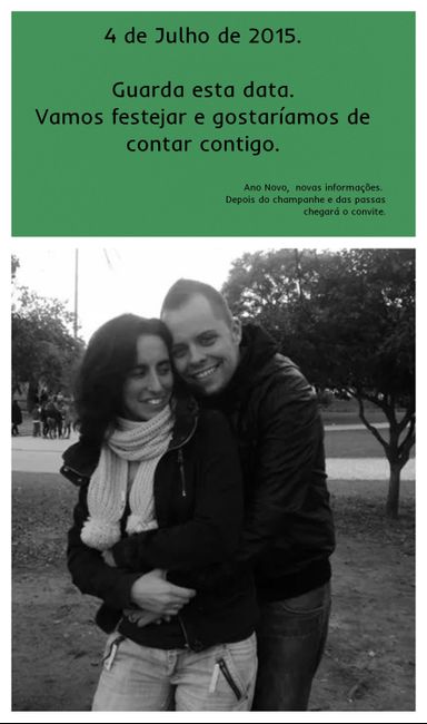Save the date - 1
