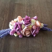 diy Acessório Floral para o Cabelo - 4