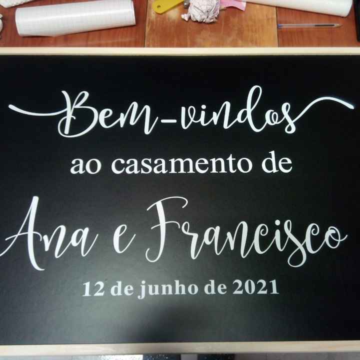 Placa de entrada 😍 - 1