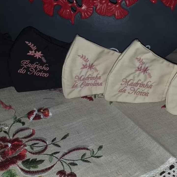 Máscaras para noivos e comitiva - 2