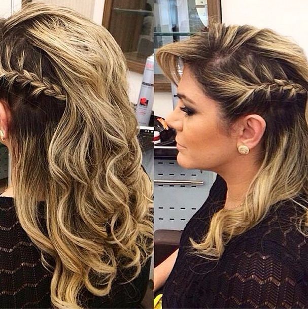Penteados com Franja