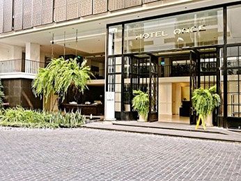 Entrada do hotel