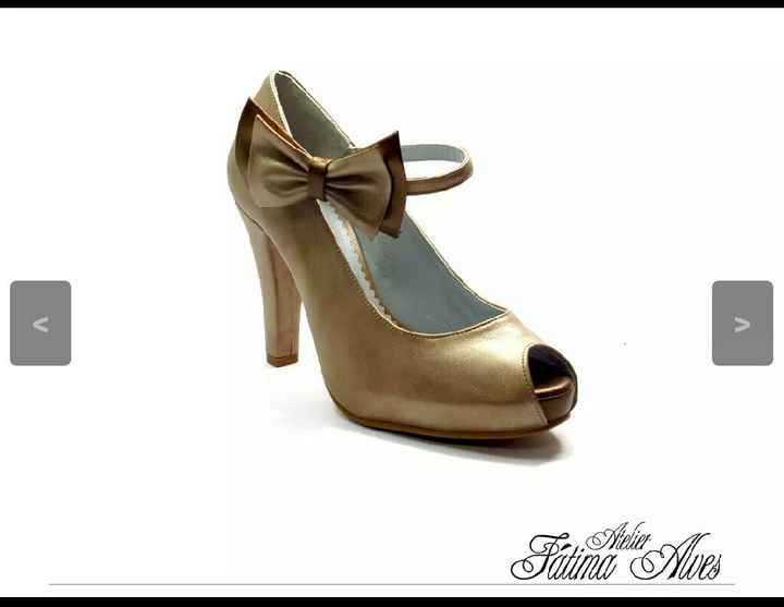 Sapatos fátima alves. - 1