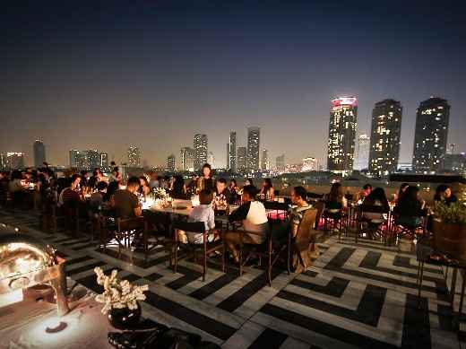 Restaurante e bar do hotel