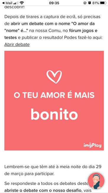 o amor da Patrícia é 1