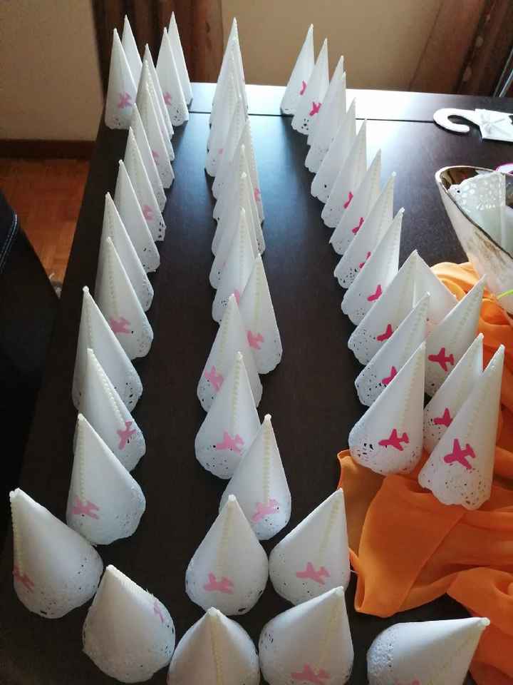 Cones de aviões e corações - diy - 1