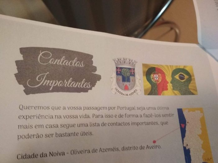 os contactos 