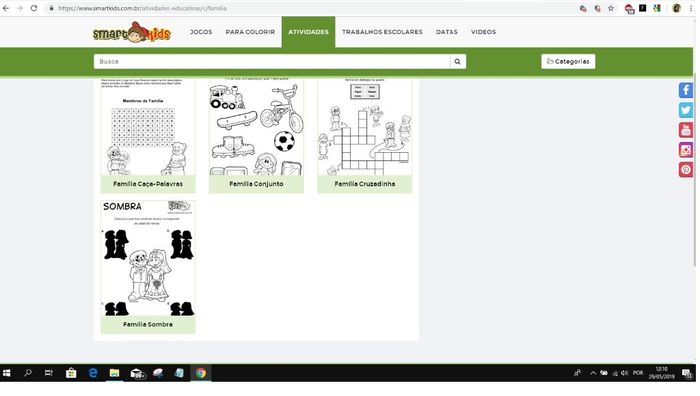 Atividades para crianças 1