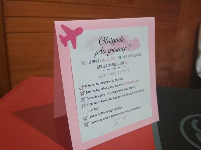 Cartões agradecimento/wedshoots - 2