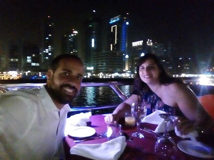 Cruzeiro na Marina do Dubai