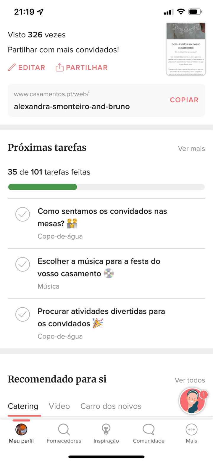 Check list para o grande dia - 1