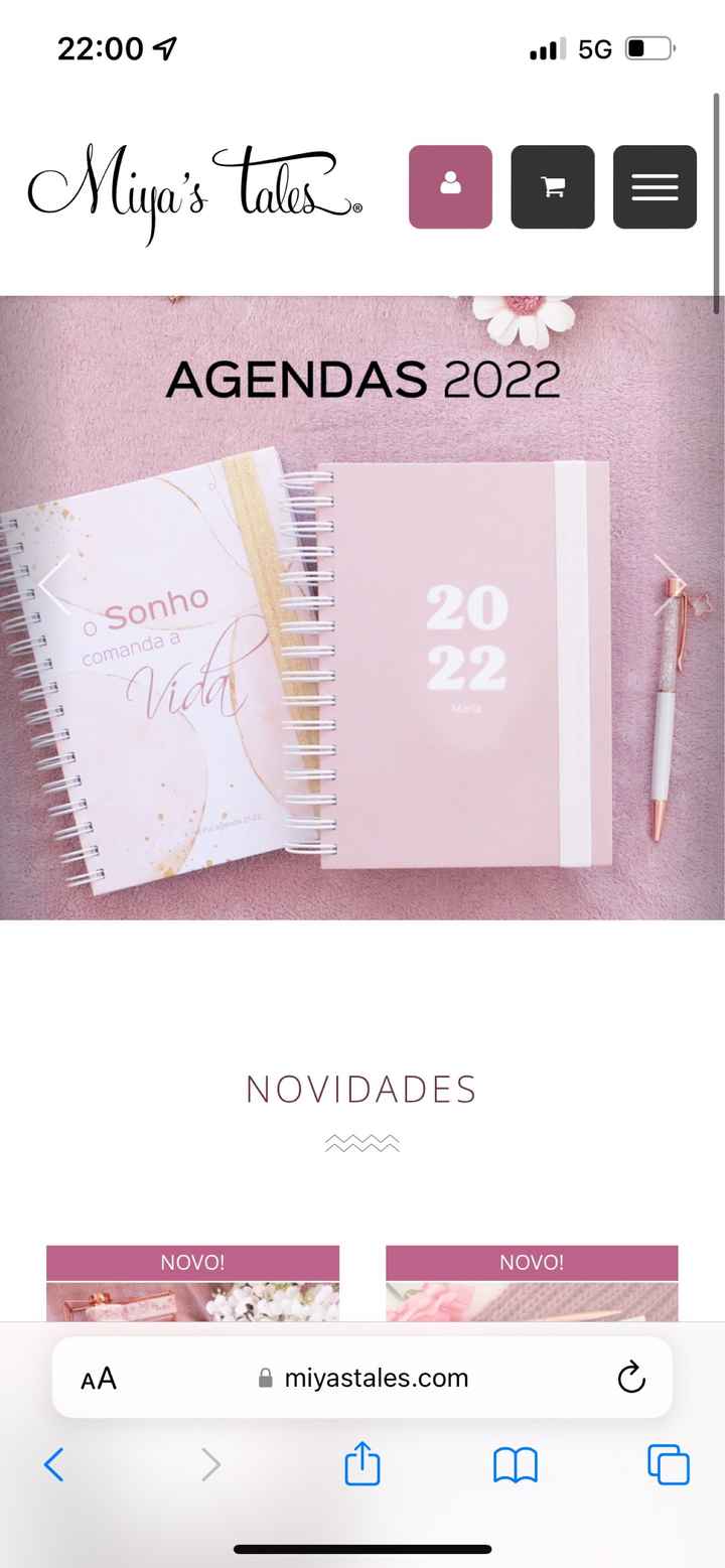 Agenda da noiva - 1