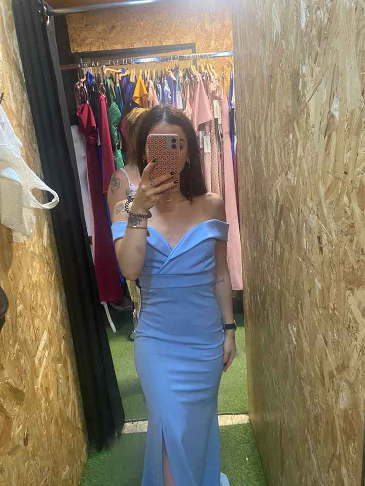 Vestido dama 1 Check 🥰🤩😍 - 1