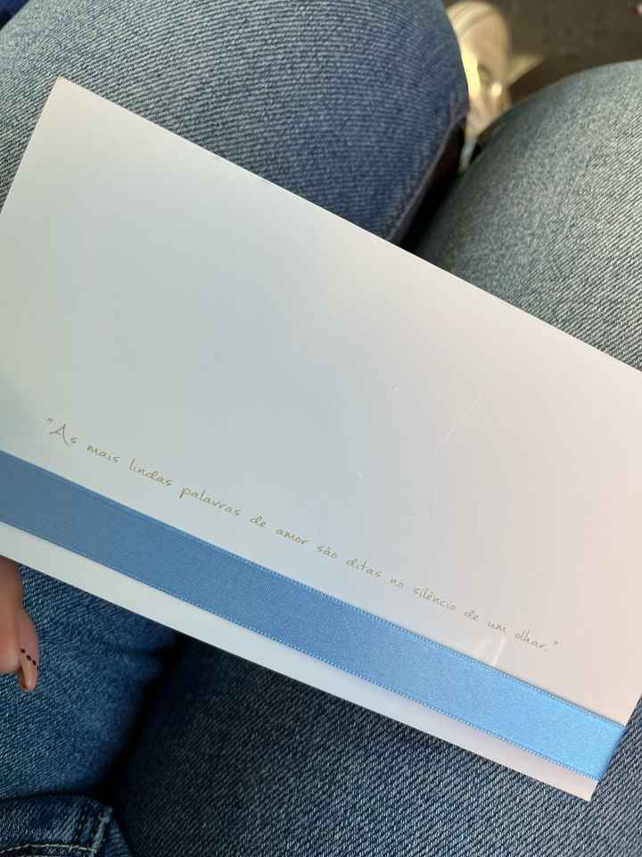 Convites na mão e felicidade no rosto 😍😍 - 2