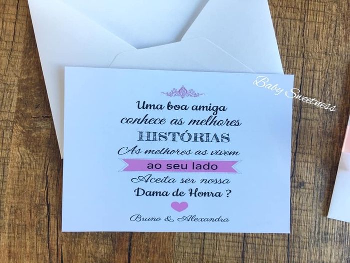 Damas de honra - 1