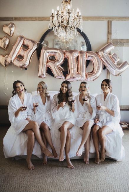 Brides and bridemaids 3