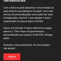 Renova made by you Guardanapos - 1