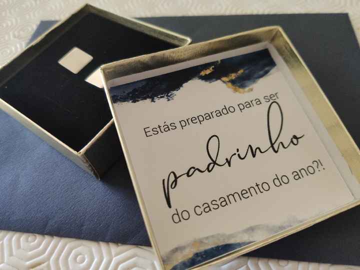 Como é que vais convidar os padrinhos do teu casamento? - 1