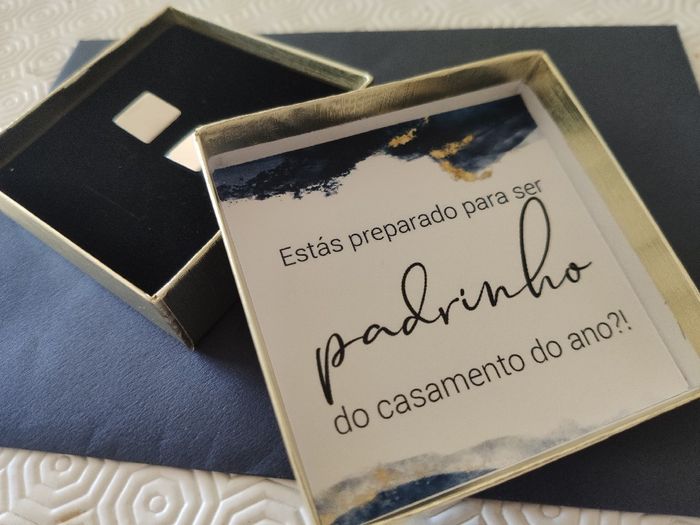 Como é que vais convidar os padrinhos do teu casamento? - 1