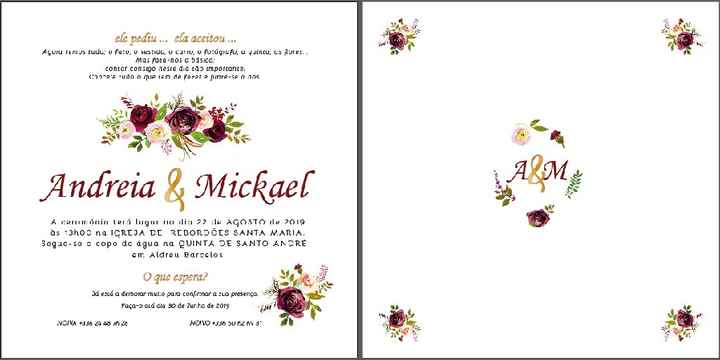 Convites de casamento - 2