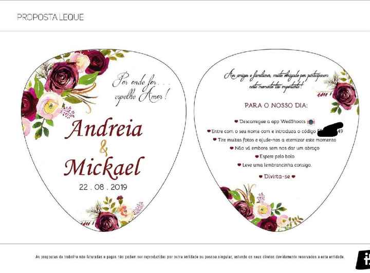 Convites de casamento - 3