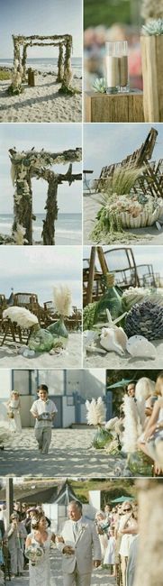 Decoração  casamentos  na praia - 13