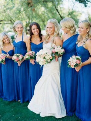 Damas de honor azul - 5