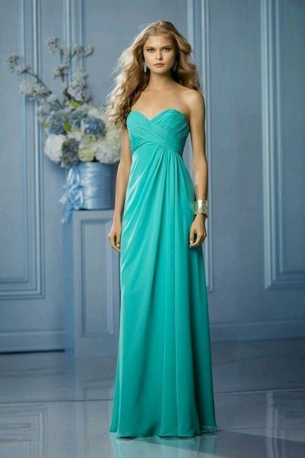 Damas de honor azul - 6