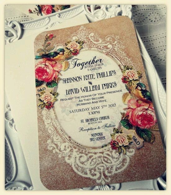 Convites vintage - 11