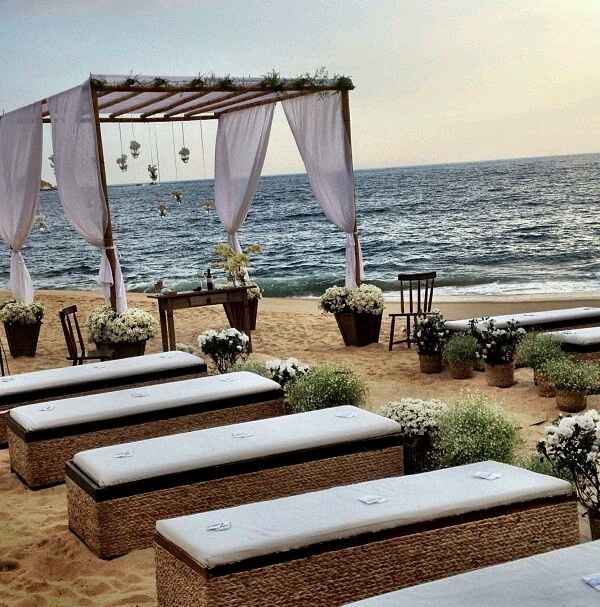 Decoração  casamentos  na praia - 1