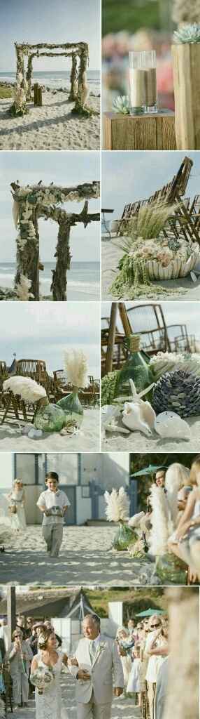 Decoração  casamentos  na praia - 13