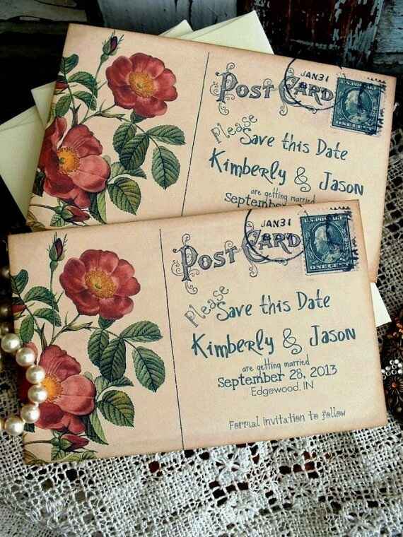 Convites vintage - 3