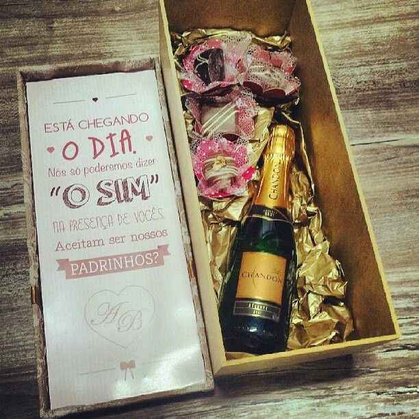 Convites para os padrinhos - 10