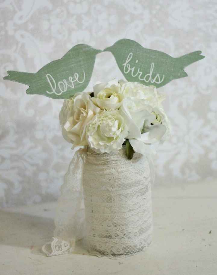 Tema casamento love birds - 11