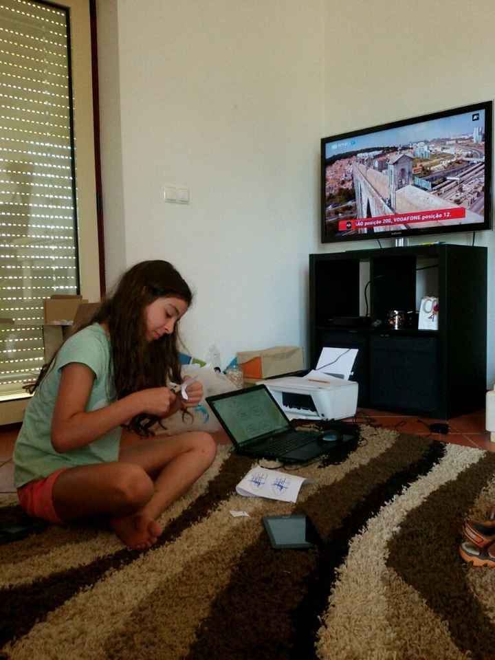 Cá  em  casa  trabalha-se ;) - 1