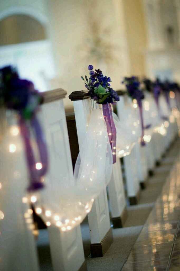 Flores para a decoração da igreja - 1