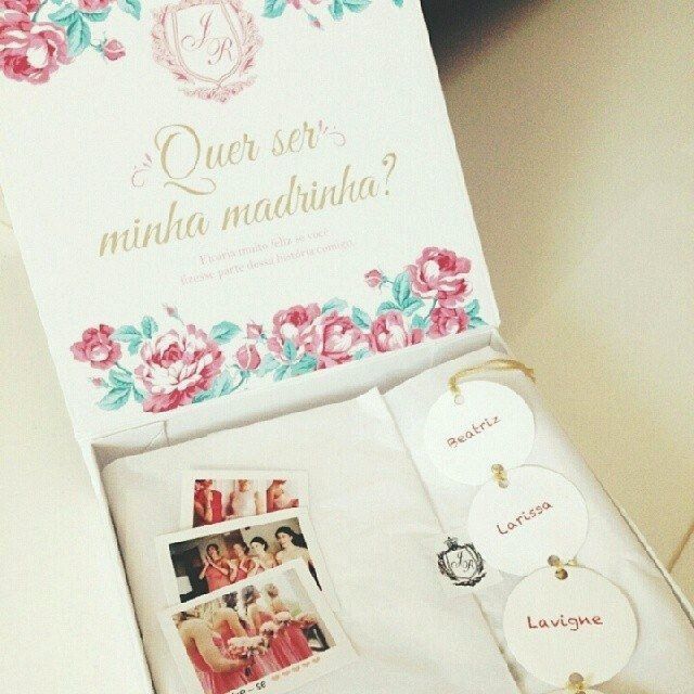 Fase conclusão dos convites dos padrinhos e madrinhas - 12