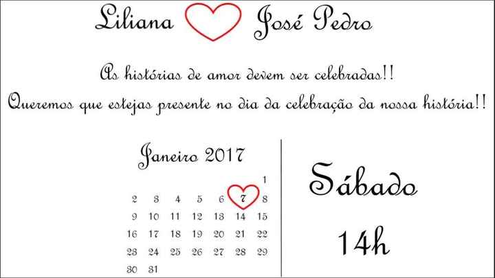 Texto convite